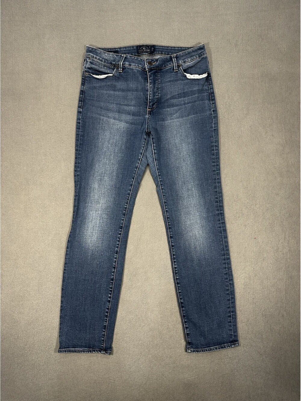Lucky Brand Women’s Size 31x28 Ava Skinny Dark Fade Denim Jeans